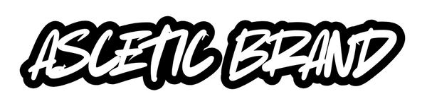 Black 'ASLEETIC BRAND' text on a white background